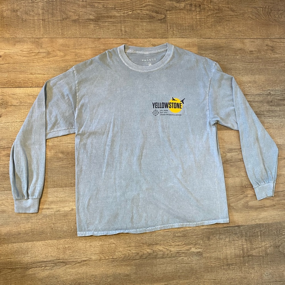 PacSun Men’s “Yellowstone” Long Sleeve Shirt